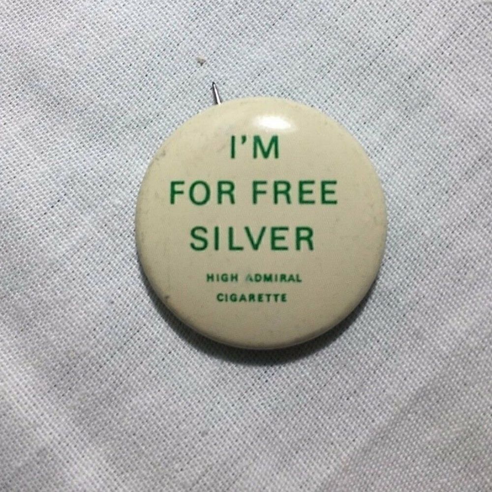 High Admiral Cigarettes Advertising Pin Pinback